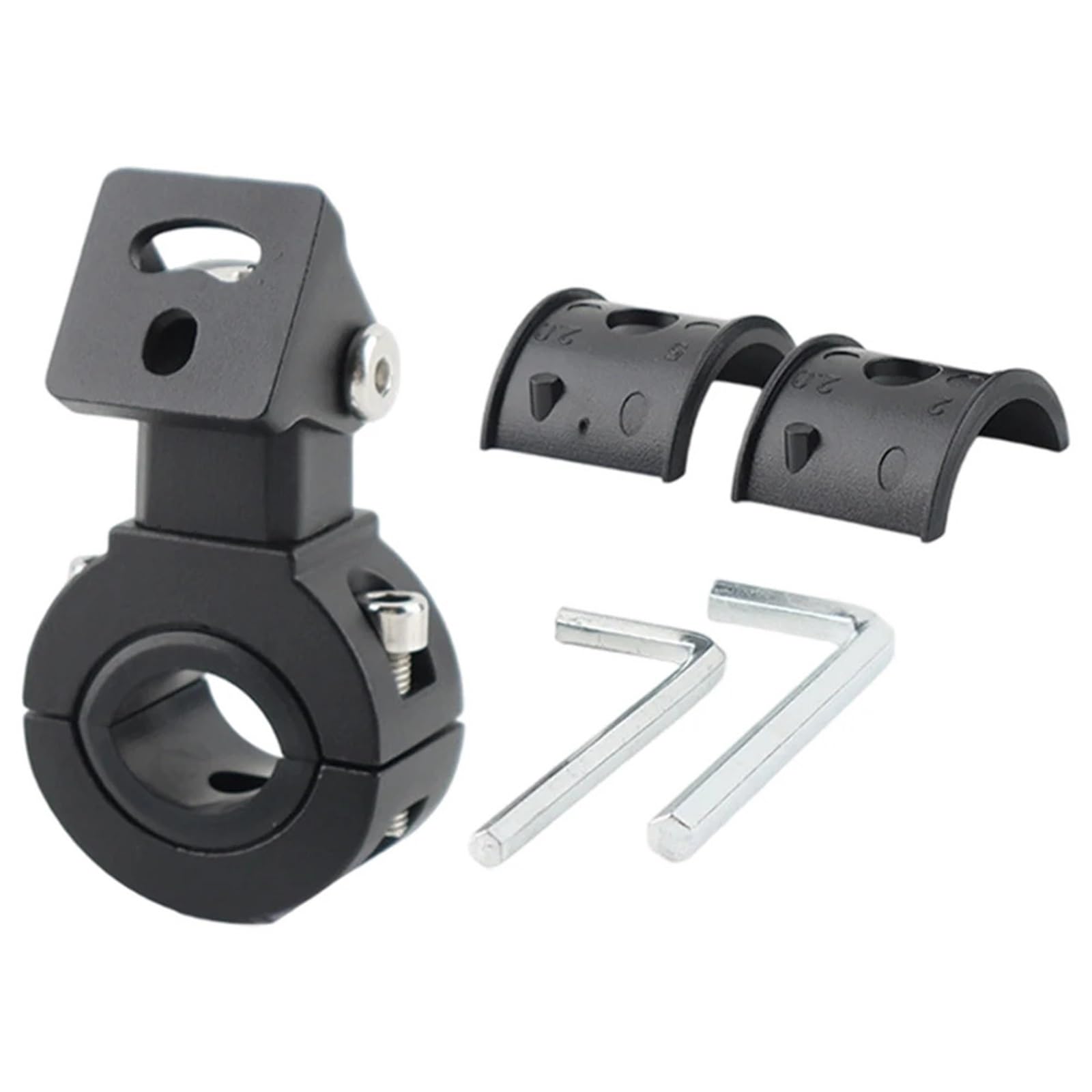 Motorcycle Headlight Bracket Adjustable Spotlight Mount Fog Light Auxiliary Lamp 18-32mm headlamp Bracket