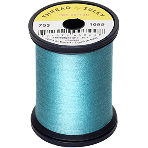 Hilo Sulky 753-1095 Cotton & Steel 660yd Turquesa miniatura 1