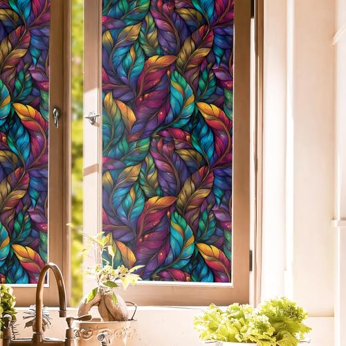 Vinilo Decorativo Rojoamancy 40x300cm Protección Privacidad miniatura 1