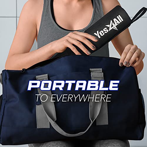 Yes4All Ergonomic Foam Bar Pad - Olympic Barbell Squat Pad - Neck Pad for Squats, Hip Thrusts - Weight Lifting Bar Pad - Thumbnail 4