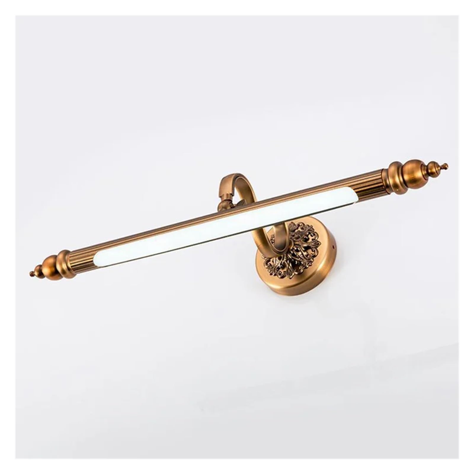 Lampa ścienna, Retro światło lustrzane kinkiet, kinkiet łazienkowy 51cm 61cm 71cm 8W 10W AC85-265V, oświetlenie wewnętrzne wystrój pokoju kinkiety ścienne do sypialni(2700-3500K,61cm)