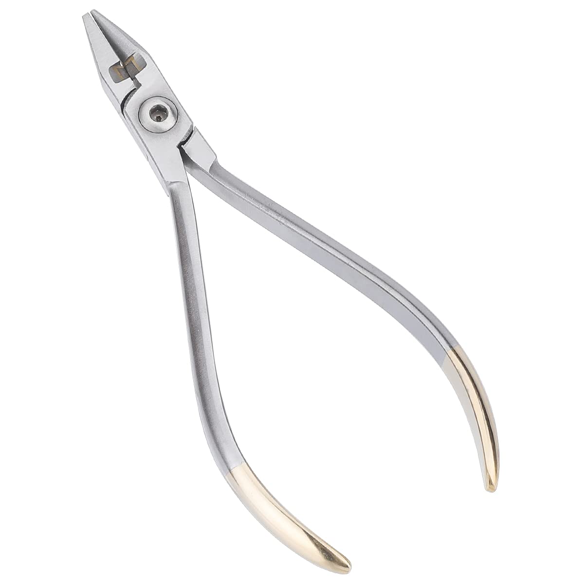 LVCHEN Dental Bird Beak Pliers with Cutter - Orthodontic Wire Bending Loop Forming Pliers Stainless Steel Dental Orthodontic Instrument