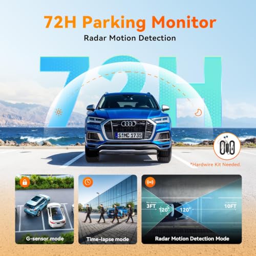 Image of DDPAI True 4K Dual Channel Dash Cam for Car Front and Rear [ 2026 Edition] | Built-in 4G LTE, GPS, ADAS, 32G eMMC Voice Control, G-Sensor, Super Capacitor, APP Control, Support 512GB TF Card, N5 Dual