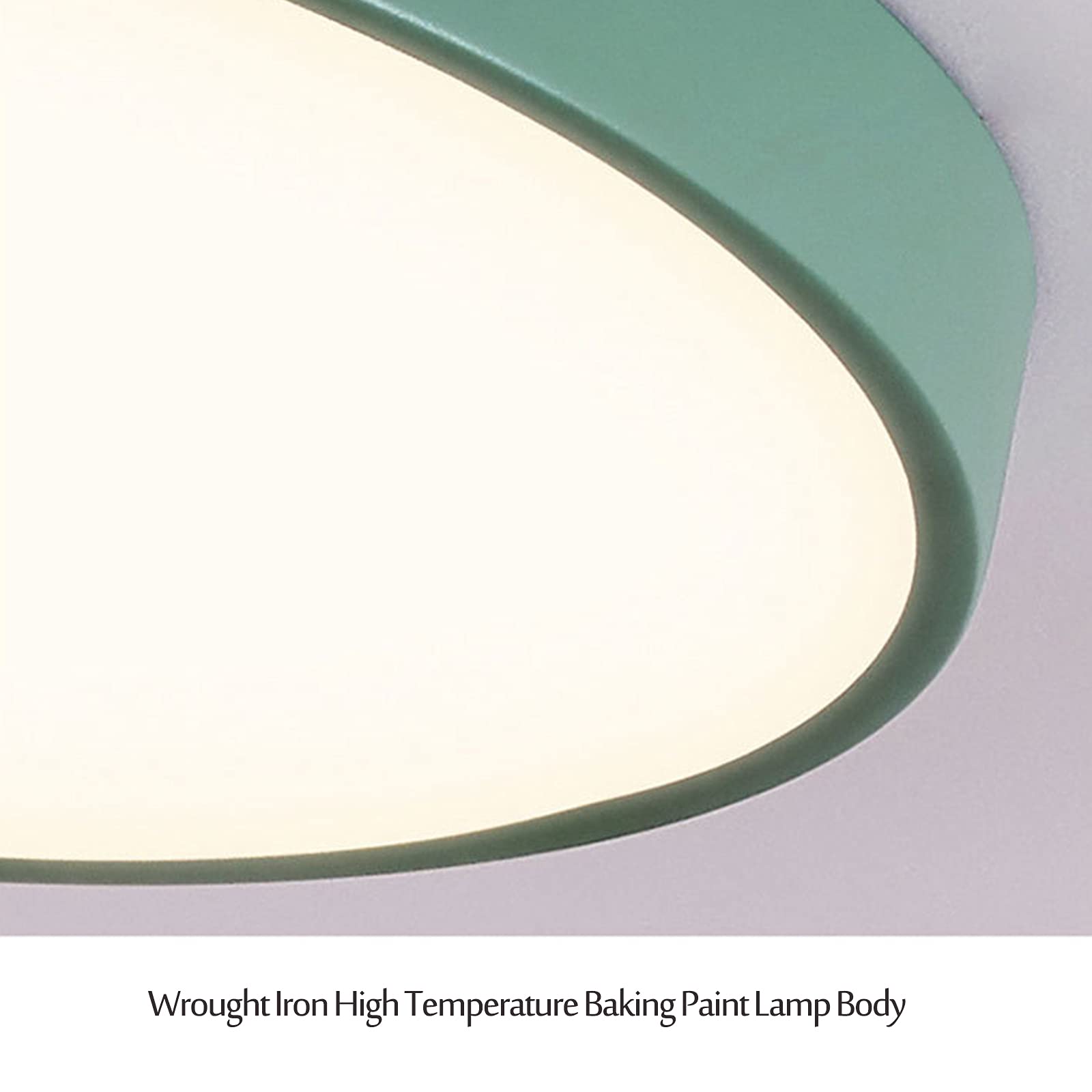 Okrągła lampa sufitowa LED w kształcie makaronika, nowoczesna lampa drewniana, do pokoju dziecięcego, salonu, przedpokoju, różowo-zimna biel, 60 cm, 48 W