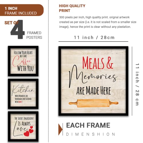 Image of kotart - Frames for Wall Decor - Motivational Quotes (Art 9, 10x10 inch)