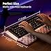 Ospelelf Keyboard Wrist Rest, Comfortable Ergonomic Keyboard Stand Riser Holder for Office Home