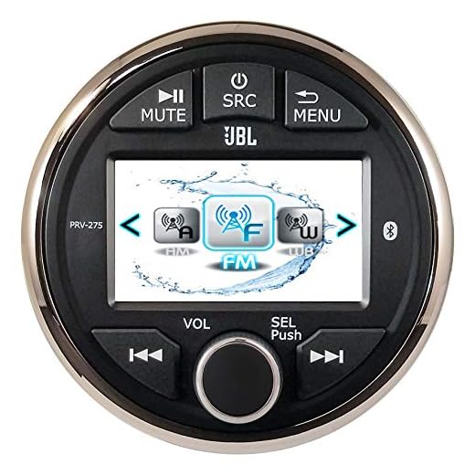 JBL JBL-PRV275 AM/FM/WB/USB Round Digital Bluetooth Receiver