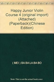 Paperback Happy Junior Violin Course 4 (original import) (Attached) (Paperback) Book