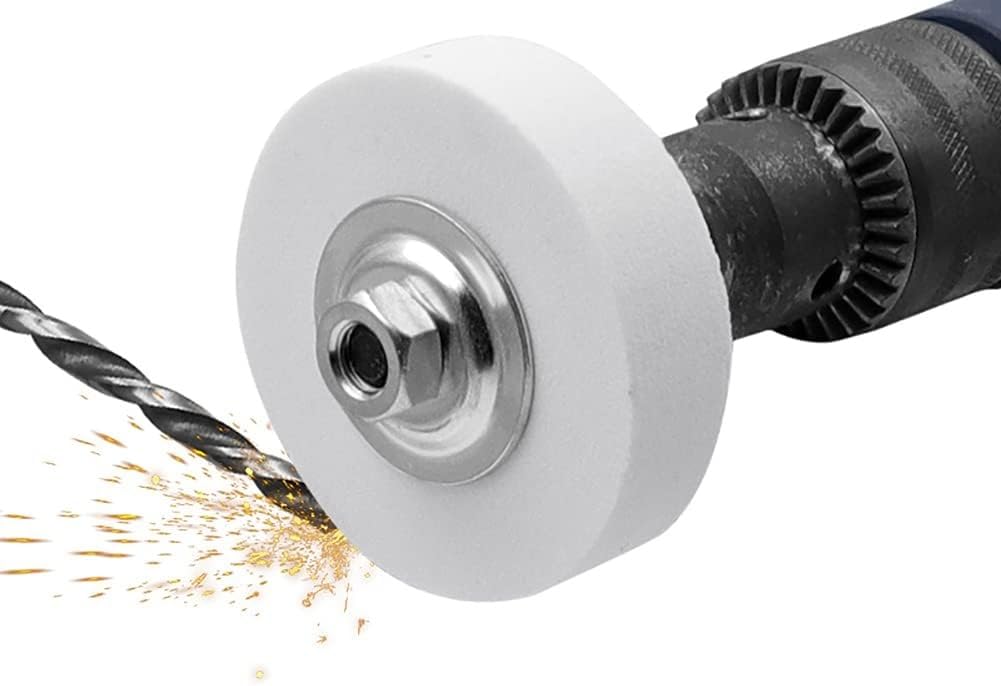 Mola Da Banco 125mm In Corindone Bianco - Grana 80 Per Affilatura Acciai - Foto 4