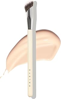 Concealer Brush – Cruelty-Free Makeup Brush for Under Eye Concealer & Color Corrector, Flat Precision Brush for Cream, Liquid & Powder Makeup, Smooth Streak-Free Blending