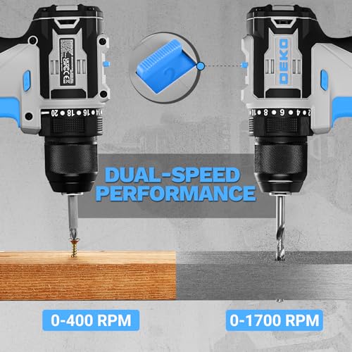 DEKOPRO 20V Brushless Drill & Impact Set
