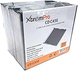 XtremPro CD DVD Slim Jewel Storage Replacement Case 0.2