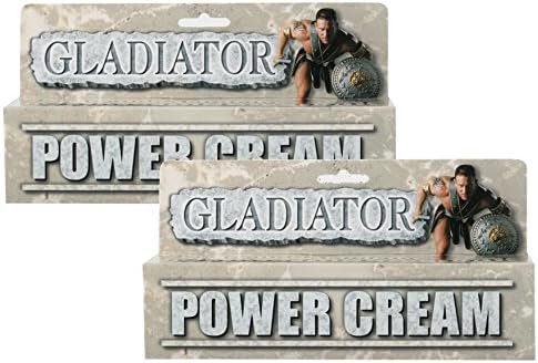 Gladiator Power Cream Desensitizing Climax Delay Lubricant : Size 1.5 Fl Oz. .
