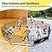 MerryMove Gaga Ball Pit Portable: 15FT 3in1 Gaga Pit with Basketball Hoop and Soccer Goals - Play System for Kids 4 to 12 Years Old Indoor Outdoor for Backyard School Camp Activities