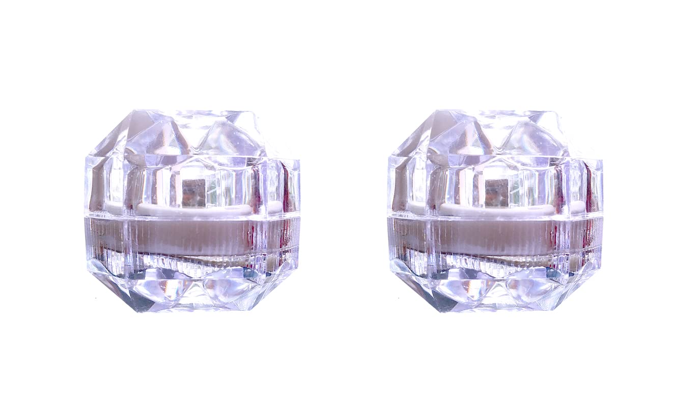 BRAND BASKET Buy 1 Get 1 Free Diamond Shape Ring Gift Box