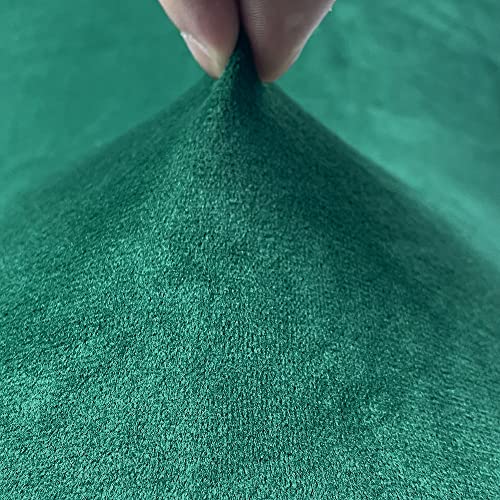 Xmntg 4Pcs Shell Chair Covers Newest Stretch Velvet Chair Covers Mid Century Modern Style Plush Armless Chair Covers Washable Furniture Protector For Dining Room Office (Dark Green, 4) #TOP3