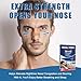 Tyelason Nasal Strips - 50 Count Nasal Strips for Snoring, Extra Strength Tan Nasal Breathing Strips to Improve Sleep, Instant Nasal Congestion Relief Caused by Colds & Allergies