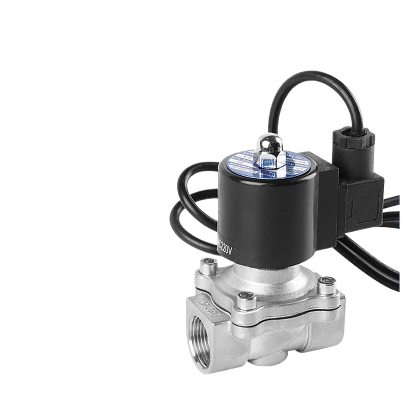 Électrovanne de fontaine en inox pour l'automatisation de vos bassins de jardin