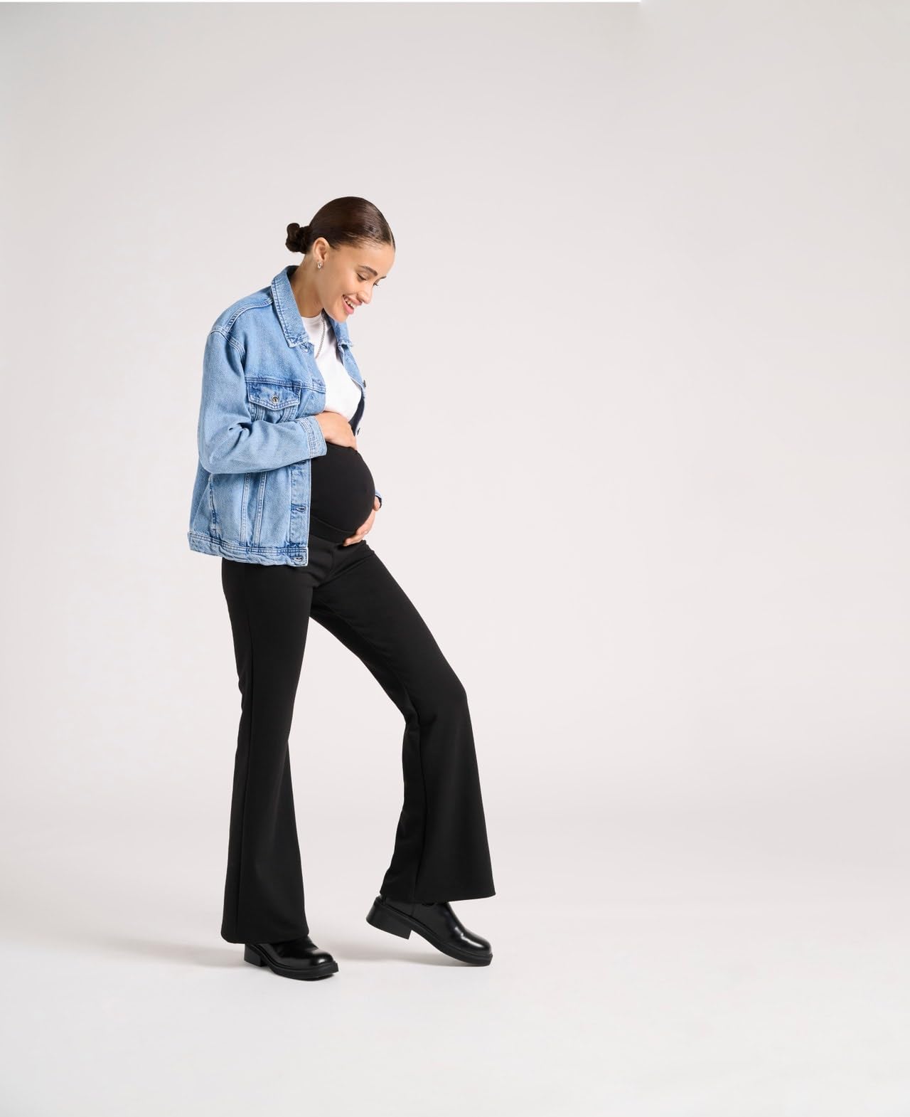 ONLY MATERNITY Women's Olmfever Stretch Flaired Pants Jrs Pants