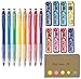 Pilot Color Eno Mechanical Pencil, 0.7mm, 8 Colors, Mechanical Pencil Lead Refill, 0.7mm, 8 Colors, Sticky Notes Value Set