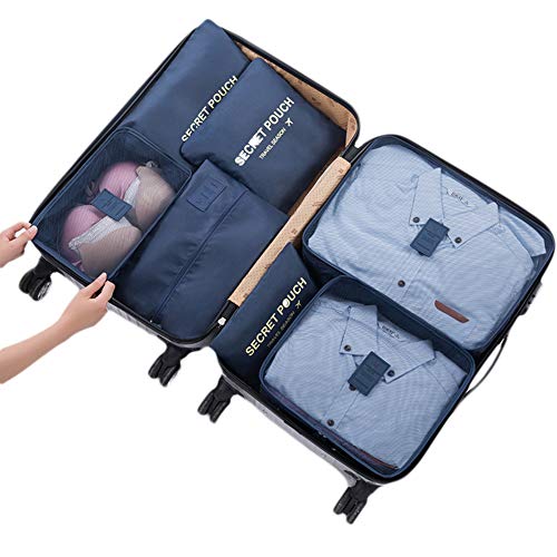 Preisvergleich Produktbild alsu3luy02Ld, Kosmetiktasche, groß, wasserdicht, Stoff, Schwarz, Navy (Schwarz) - alsu3luy02Ld_Travel Toiletry Bag