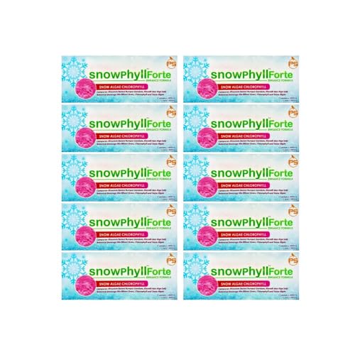 10 Packs Phytoscience Snowphyll Forte Stem Cell Colon Care Mulberry Leaves Enhanced Formula (15 Sachets/Pack)