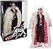 Barbie The Movie Collectible Ken Doll Wearing Big Faux Fur Coat and Black Fringe Vest with Bandana