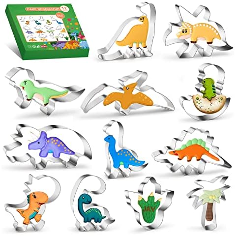 ISZW Dinosaur Cookie Cutters Set Cover