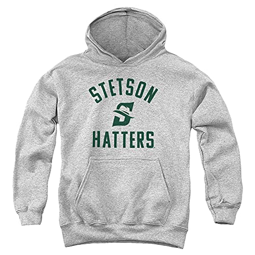 LOGOVISION Stetson University Official One Color Logo Youth Kids Boy/Girls Pull-Over Hoodie Sweatshirt