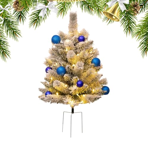 Décoration d'arbre de Noël extérieur pour illuminer vos allées