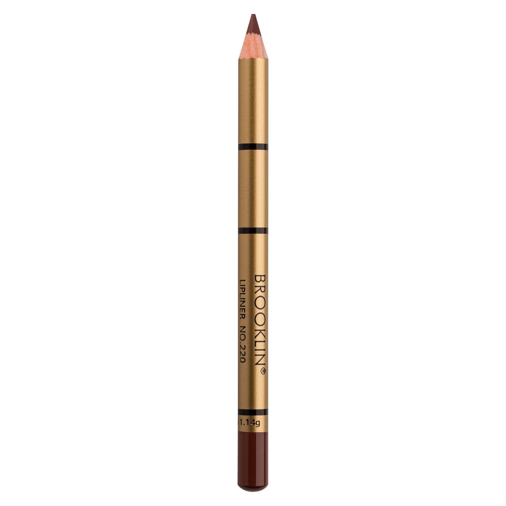 IMPALA | Lápiz de Labios Brooklin Waterproof Color Marrón Chocolate 220 | Perfilador de Labios Permanente | Lápiz Labial Resistente al Agua | Delineador de Labios de Larga Duración
