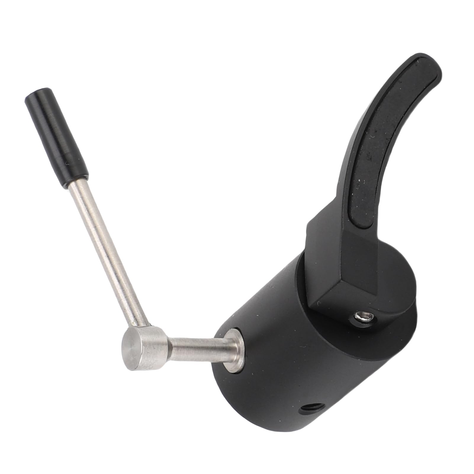 Ejoyous Elevador Manual del Brazo del Brazo Elevador de Seguridad de Aleación de Aluminio y Acero Inoxidable Hidráulico de 2,5 Mm para Tocadiscos Usuarios de Alta Fidelidad (Black)