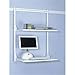 Produktbild Legamaster 7-305300 Multimedia Regal für Legaline Professional Wandschienensystem, 2 verstellbare Böden, 85 x 108 cm