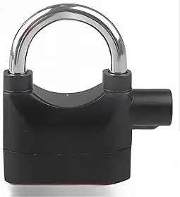 Cadeado Antifurto Com Alarme Sonoro Para Bicicleta Bike Motocicleta Mala(Curto,1)
