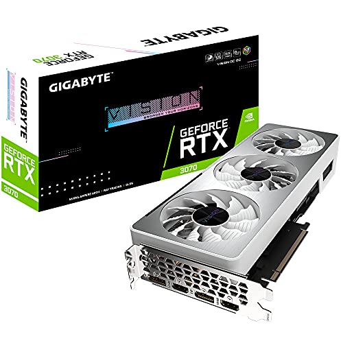 Gigabyte GeForce RTX 3070 Vision OC 8GB V2 LHR Grafikkarte GV-N3070VISION OC-8GD V2