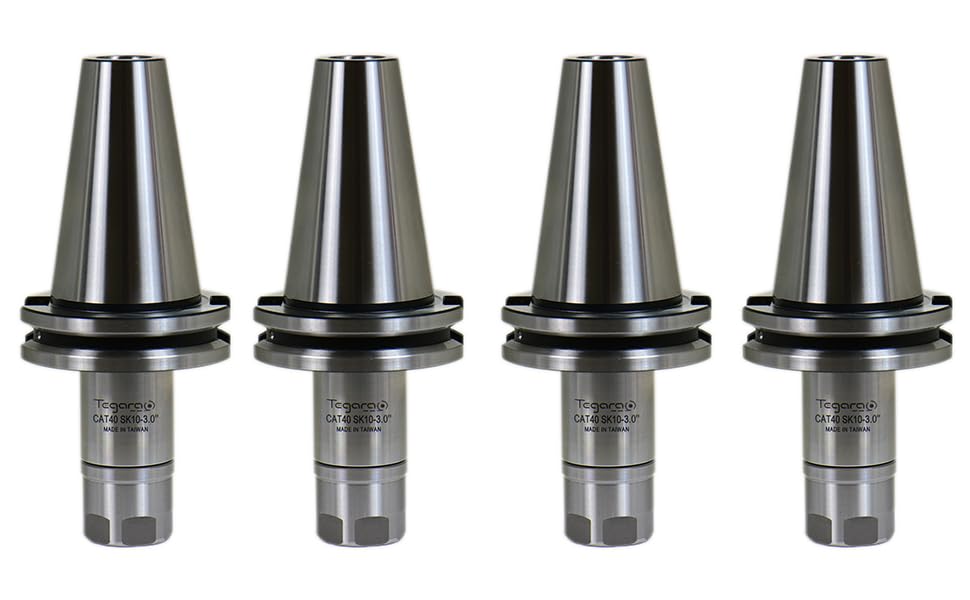 Shars CAT40 SK10 Collet Tool Holder Balanced G2.5 20000 New 202-7400-4 M[