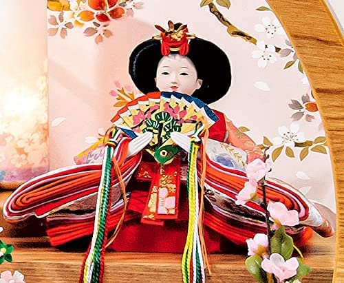 Amazon | 雛人形 ひな人形 平安豊久 くるみ 親王ケース飾 アクリル