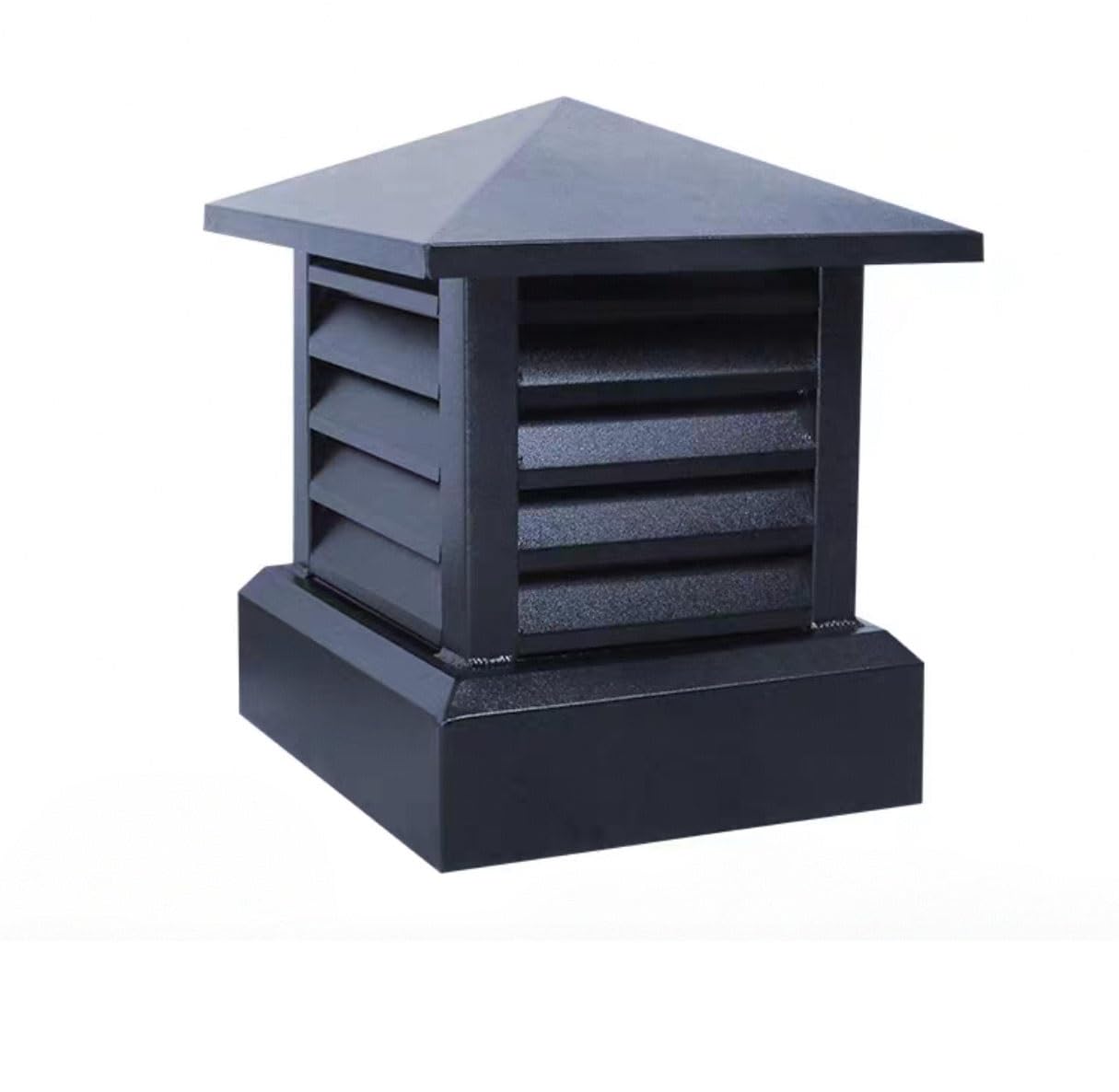 Couverture de cheminée résistante aux intempéries pour une maison saine en hiver