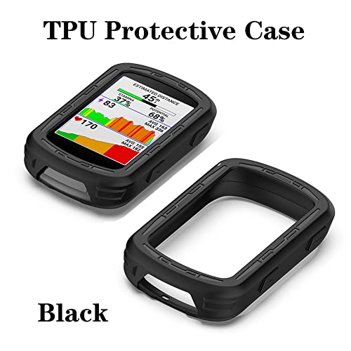 Image of Screen Protector for Garmin Edge 840 Solar /Edge 540 GPS and Silicone Case