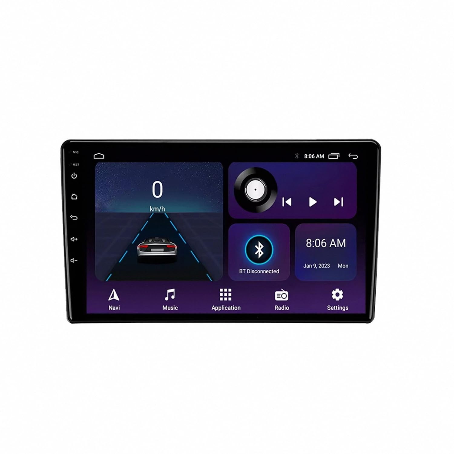 Pantalla Android Auto Inalámbrico para Nissan Navara con Mirror Link y Bluetooth Cuatro Núcleos 8