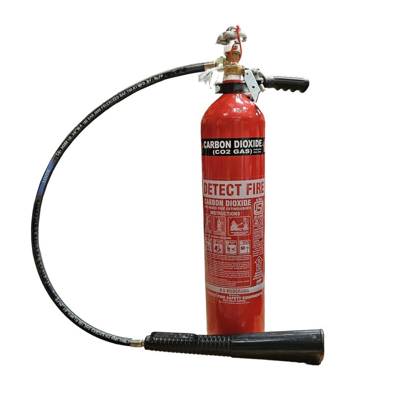 LADWA CO2 Fire Extinguisher 2kg – Carbon Dioxide Gas Type for Class B & Electrical Fires – Portable & Residue-Free with Corrosion-Resistant Cylinder – Ideal for Home, Office & Industrial Use-picture-23