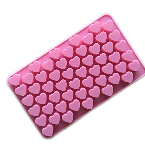 Molde de silicona para cubitos de hielo en forma de corazón miniatura 1