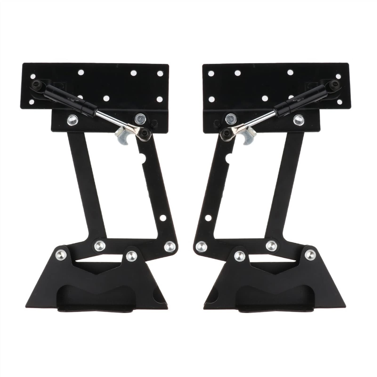 2 Pieces of Folding Coffee Table Hinges, Lifting Top Frame, Used for Tables, Computer, Etc.Door Hinge