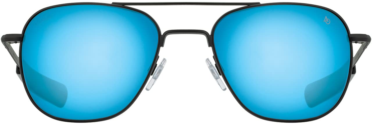 AOOriginal Pilot Sunglasses - AOLite Mirrored Nylon Lenses - Bayonet Temple - Polarized