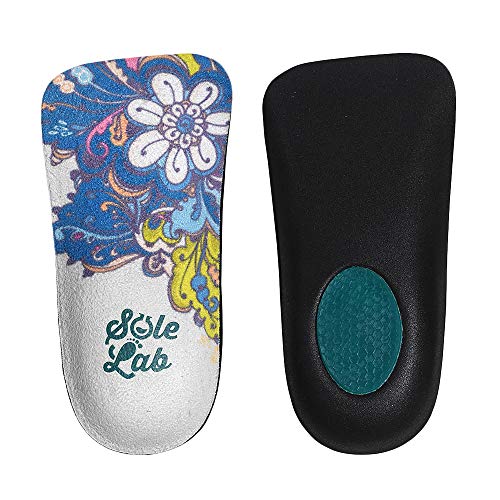 Insoles for Womens Dress Shoes and Boots :: 1/2 Length :: Comfort :: Orthotic :: Replacement Inserts with Adaptive Arch and Gel Insert