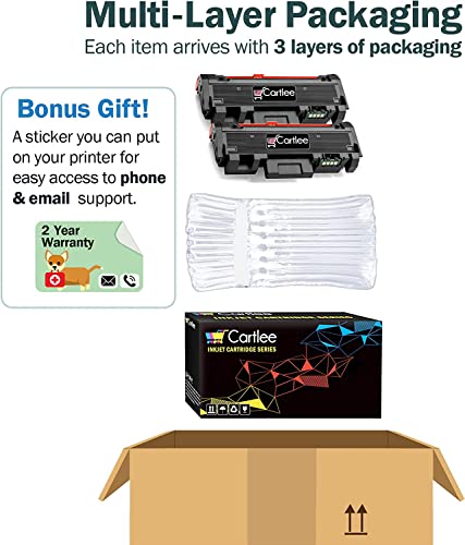 Cartlee Black Compatible High Yield Laser Toner Cartridge Replacement For Xerox Workcentre 3215 3215Ni 3225 Workcenter 3225Dni 3052 3260 Phaser 3260Dni 3260Di Printer Ink (2Pk) #TOP4