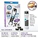 Bell+Howell Pawperfect Cordless Dog and Cat Nail Trimmer Rotating File with Safety Guard, 5000-7000 RPM's, Gentle and Painless Dremel Dog Nail Grinder w/ 3 Modes with 3 Replacement Rollers
