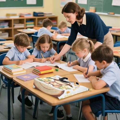 Resistente bolsa de hombro infantil para evitar roturas de libros escolares 2