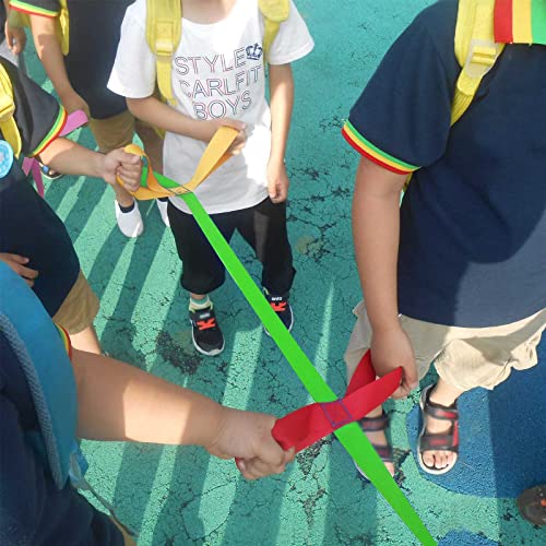 Children’s Walking Ropes,Outdoor Safety Walking Rope with 12 Colorful