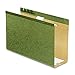 Pendaflex 4153X4 Hanging Folders, 4-Inch Capacity, Legal, 25/Bx, Standard Green